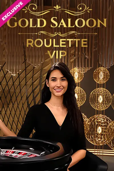 Živá hra: Gold Saloon Roulette VIP